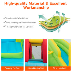 bounce house water slide