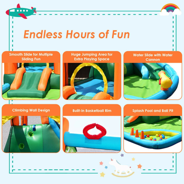 inflatable bounce house for kids 3-10