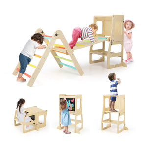 7-in-1 Toddler Climbing Toy Table & Chair Set for Kids Aged 3-14 | Boys & Girls