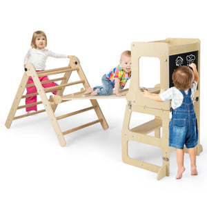 7-in-1 Toddler Climbing Toy Table & Chair Set for Kids Aged 3-14 | Boys & Girls