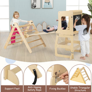 7-in-1 Toddler Climbing Toy Table & Chair Set for Kids Aged 3-14 | Boys & Girls