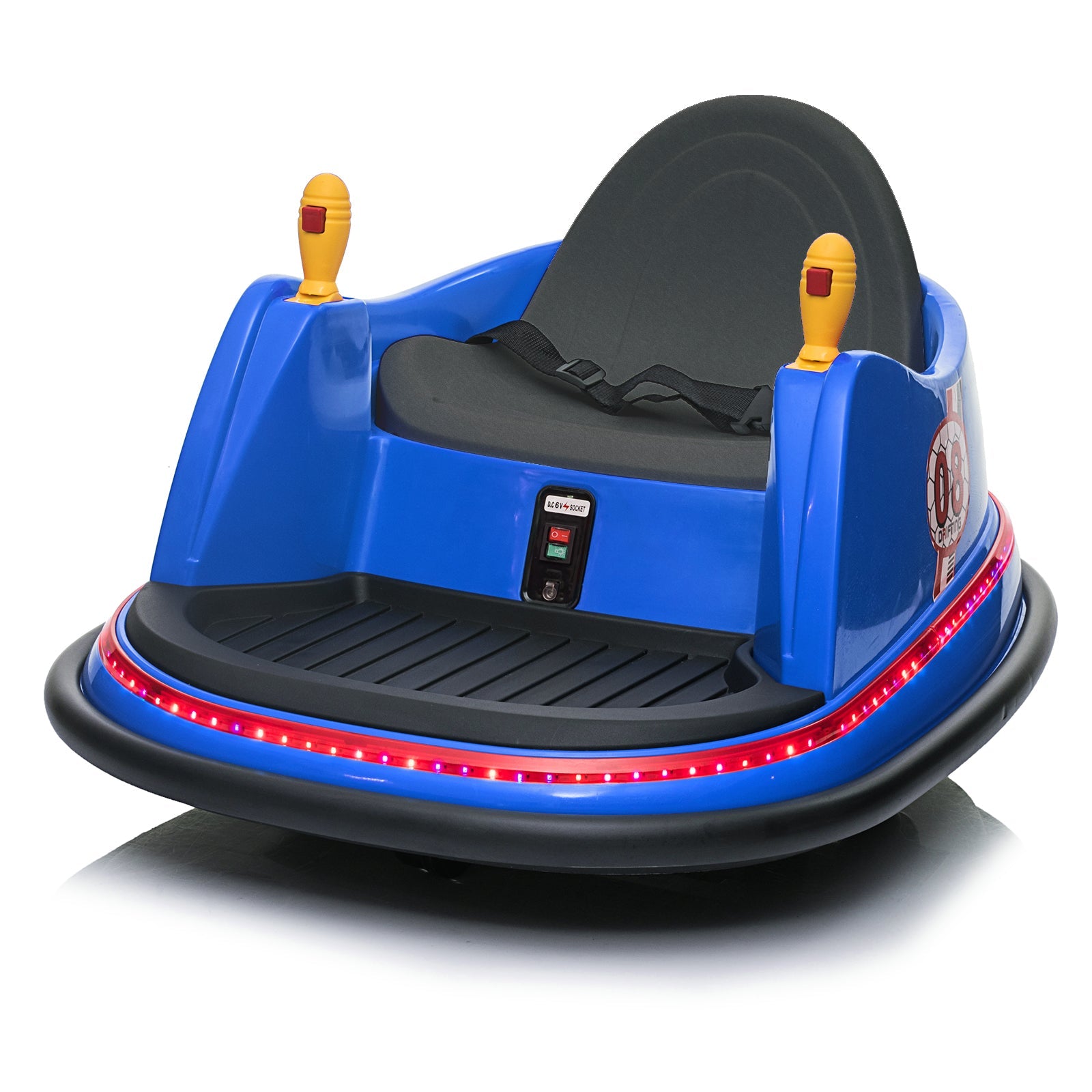 Rev Up the Fun with Our 6V 7A.h Bumper Car - Perfect for Kids and Adults Alike Blue