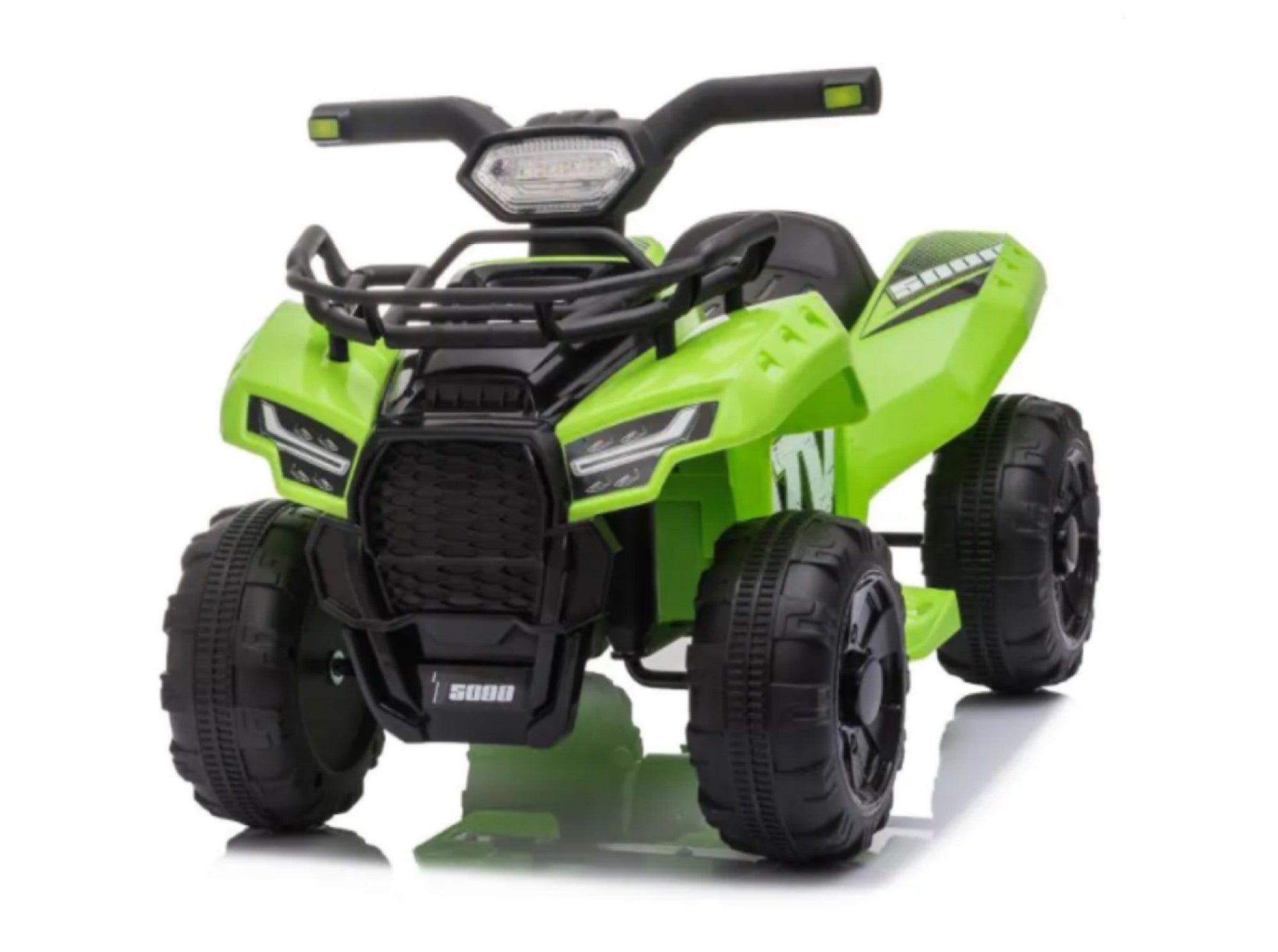 Tobbi 6V Electric Toddler Ride On ATV, Battery Operated 4-Wheeler Quad Toy Car with Front Storage Baskets - Toddler Electric ATV, Toys Ride on Green