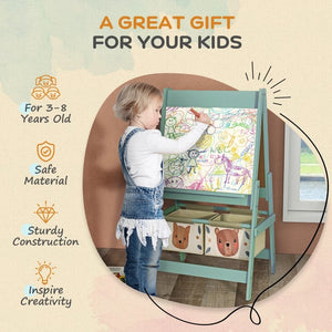 Kids Easel Toy Vanity Playset