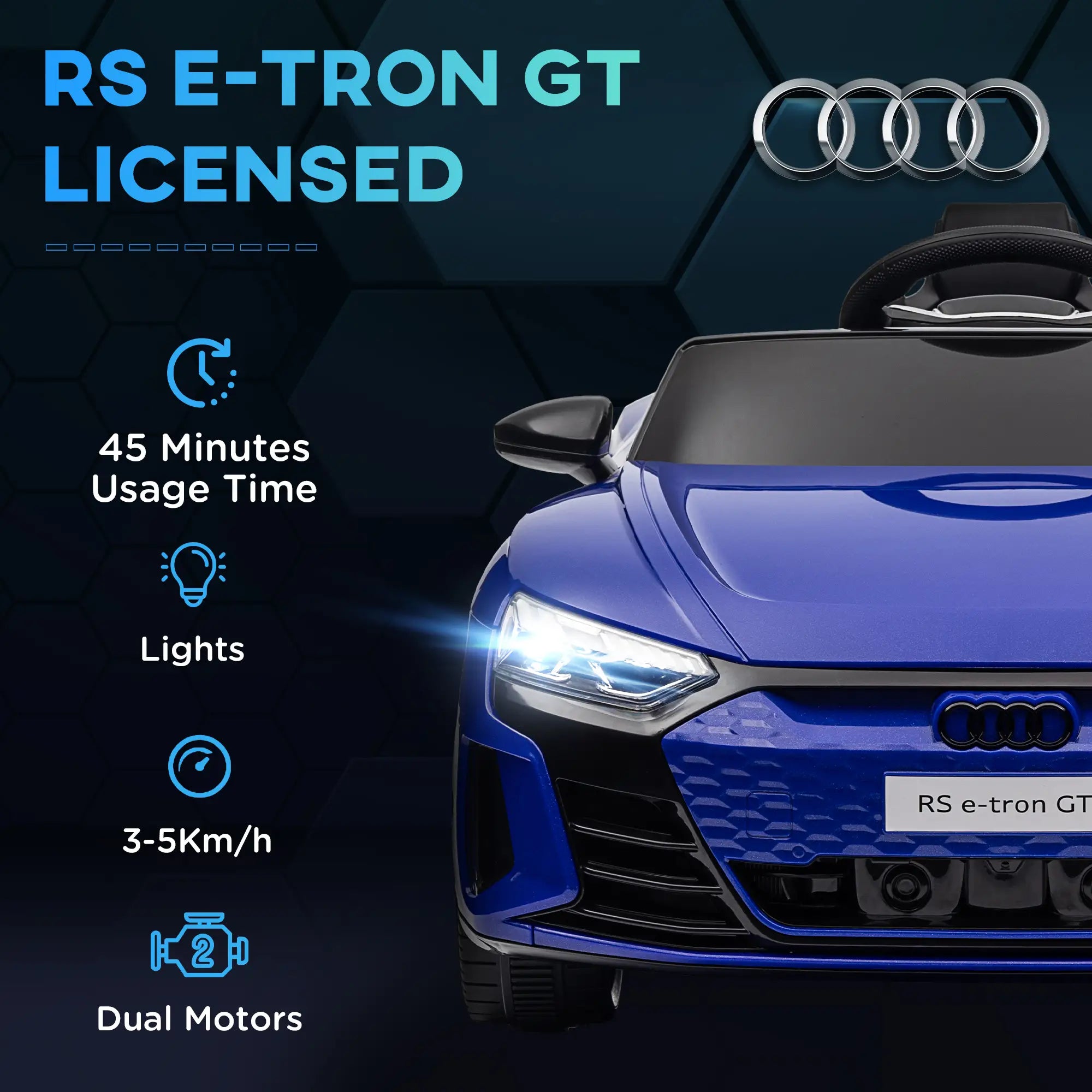 Audi licensed kids electric toy car