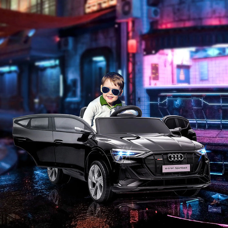Battery powered kids Audi E-tron ride-on similar to 2015 range rover sport style