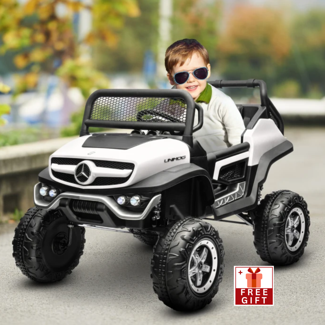 Licensed Mercedes-Benz Unimog 12V Kids Ride on Truck