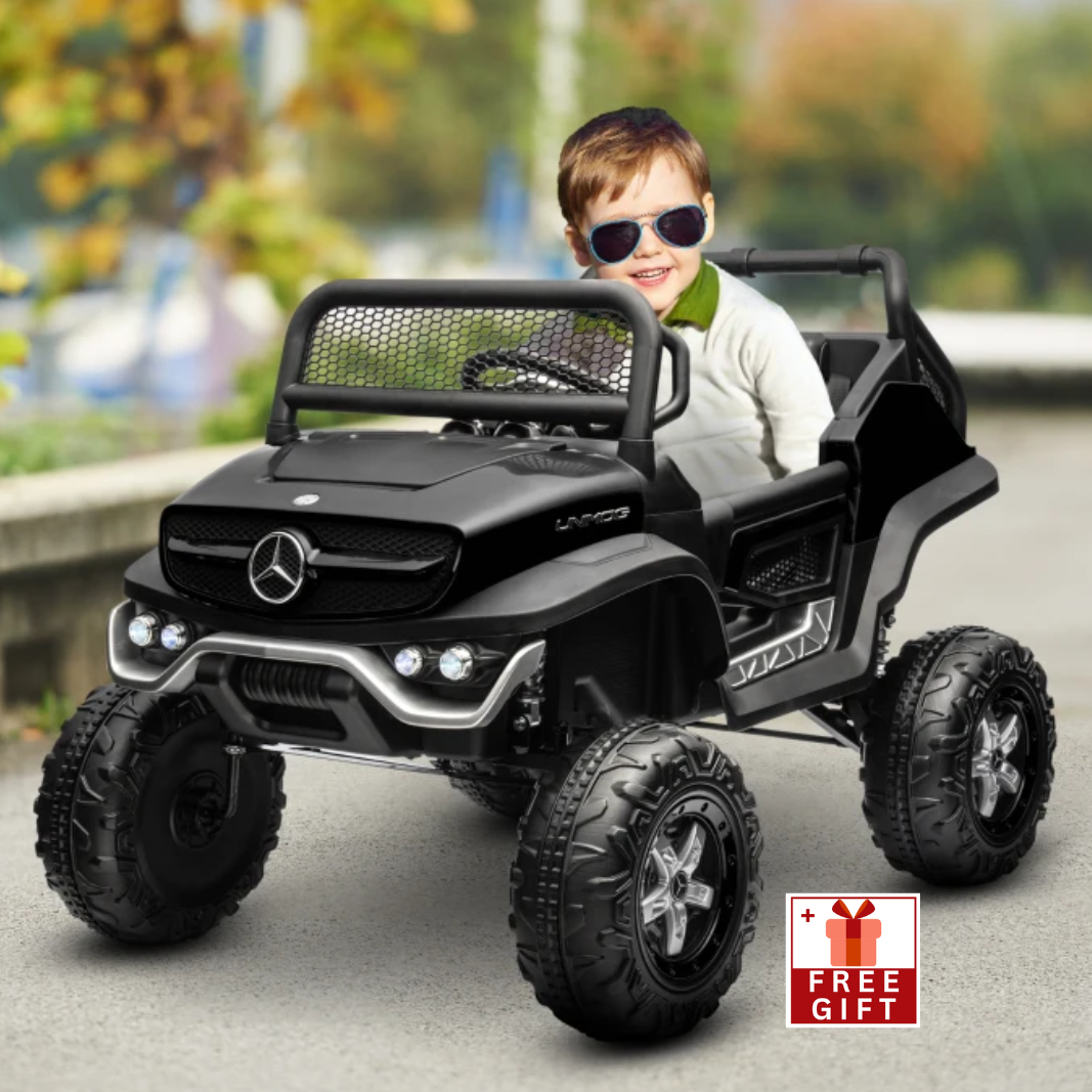 Licensed Mercedes-Benz Unimog 12V Kids Ride on Truck