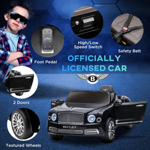Bentley Mulsanne 12V Ride on Car, Battery Powered Car with Remote Control