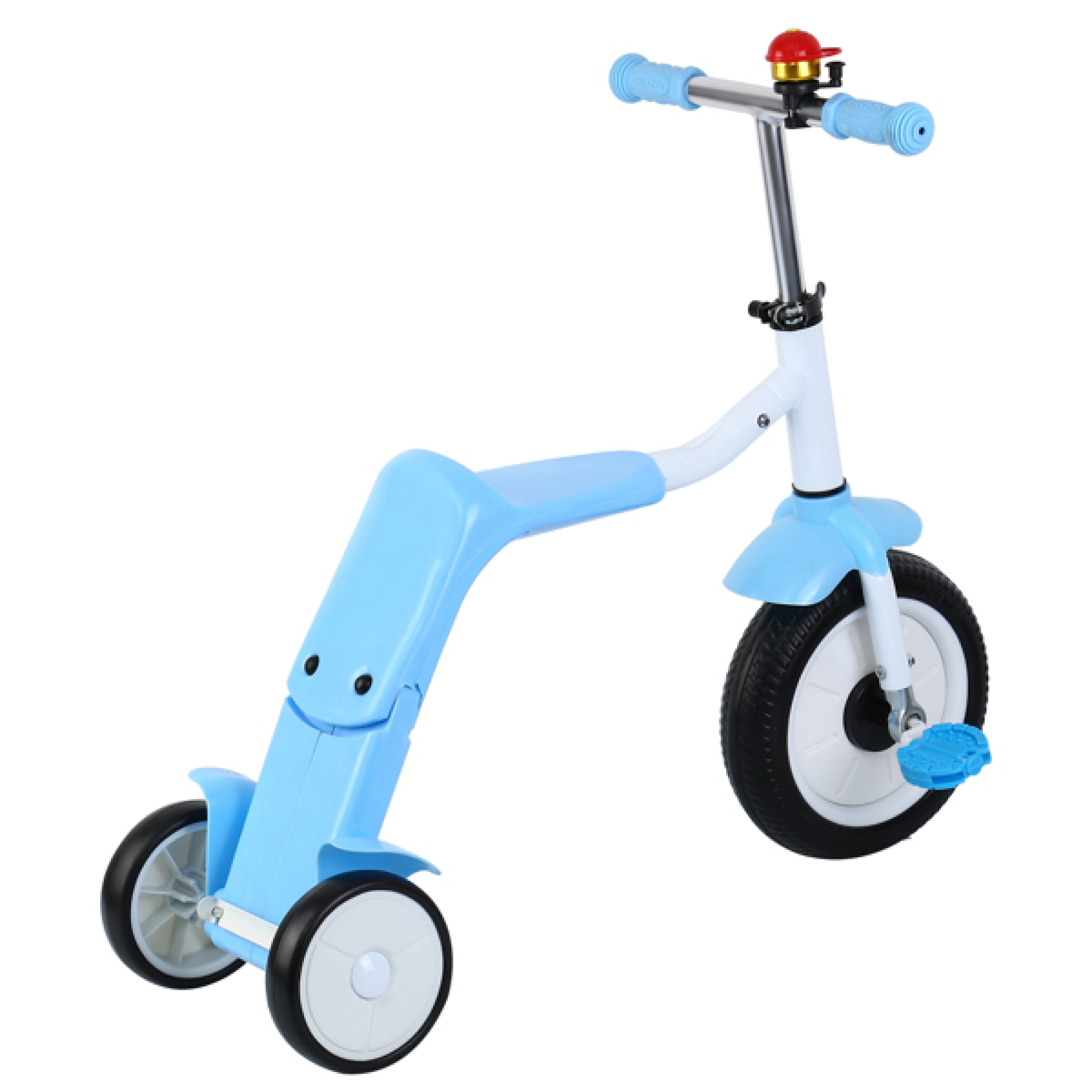 Ride, Balance, and Scoot with Ease: 2-in-1 Toddler Tricycle, Balance Bike, and Scooter for Kids 3 to 5 Years Old