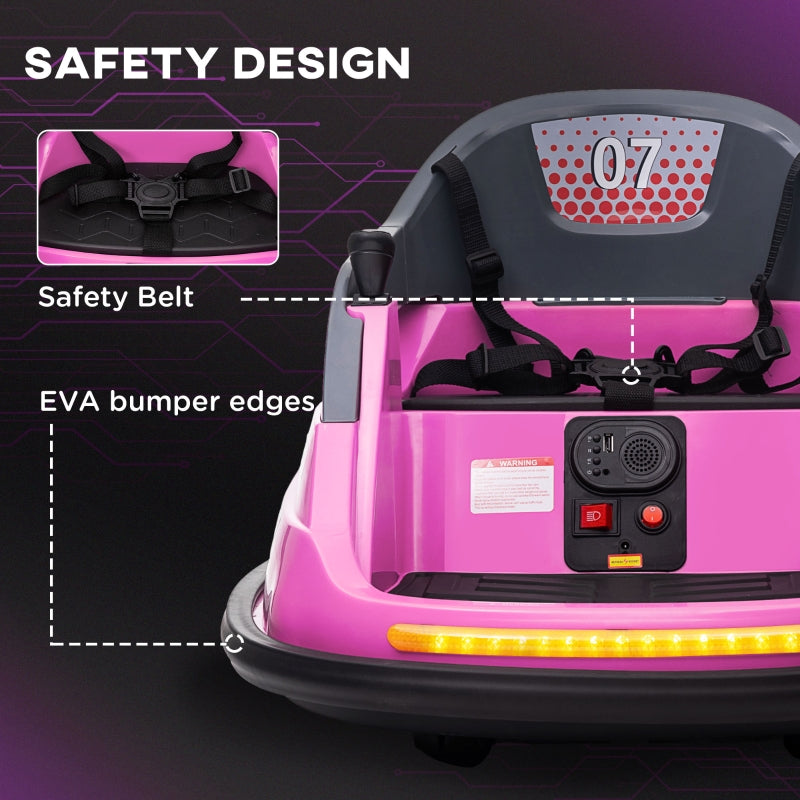 bumper car with remote control