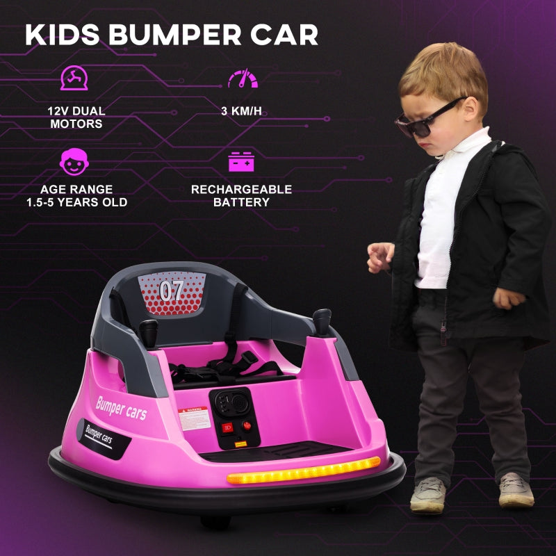 bumper car with remote control