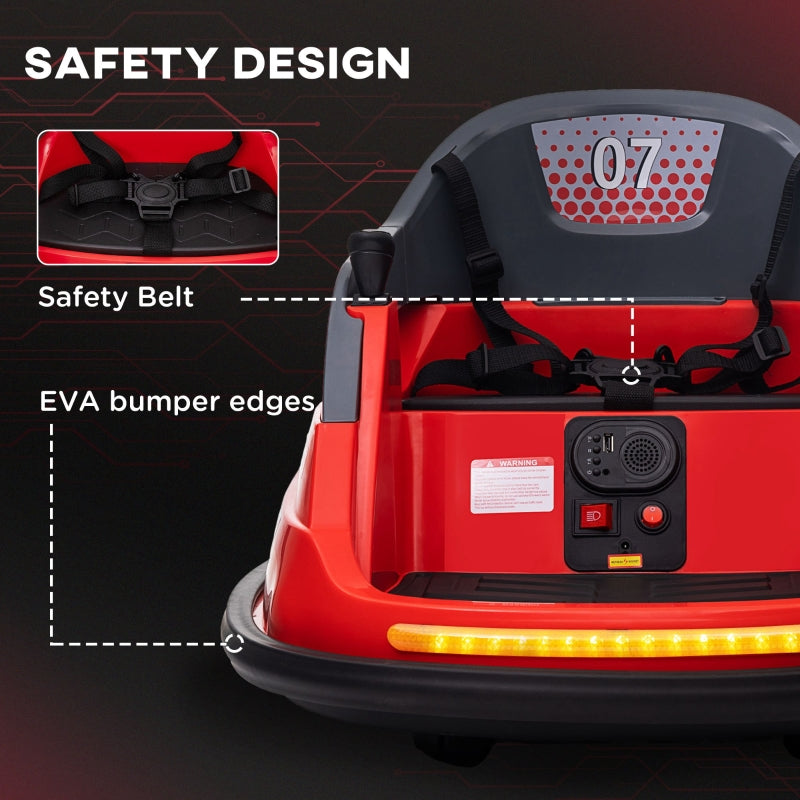 bumper car with remote control