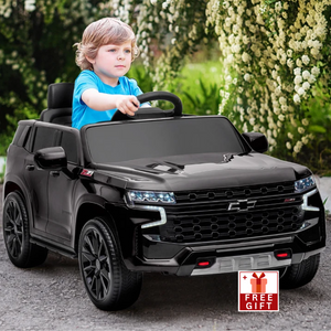 Chevrolet TAHOE Licensed Kids Ride on Car, 12V Battery Powered Kids Electric Car