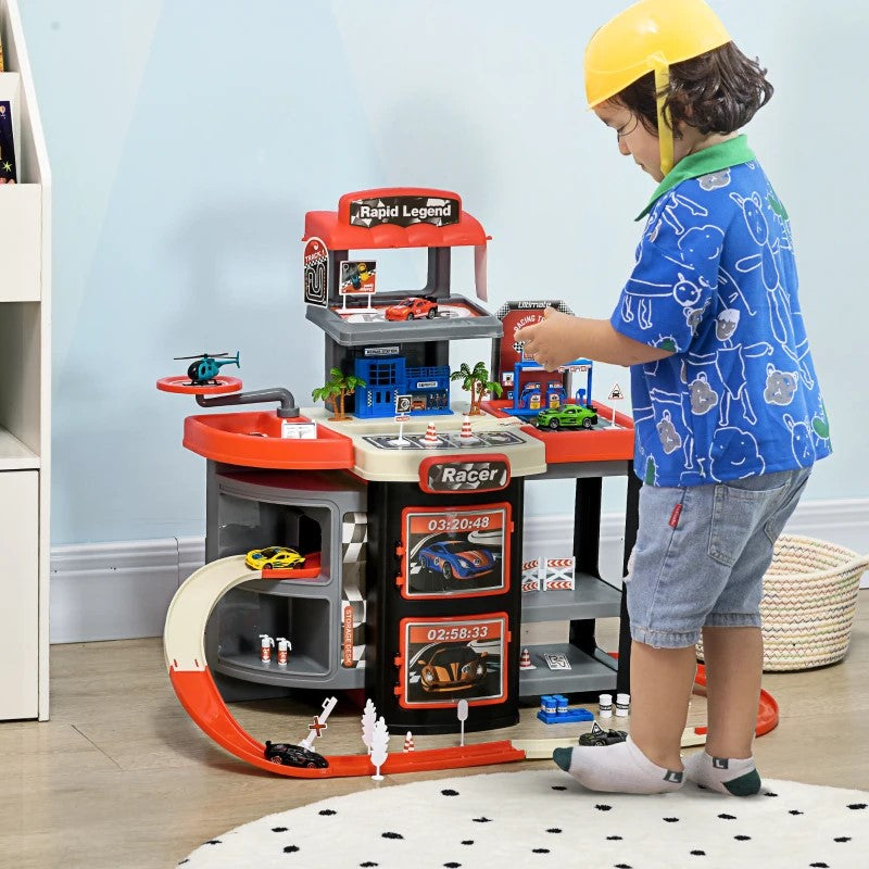 City Garage Toy Playset