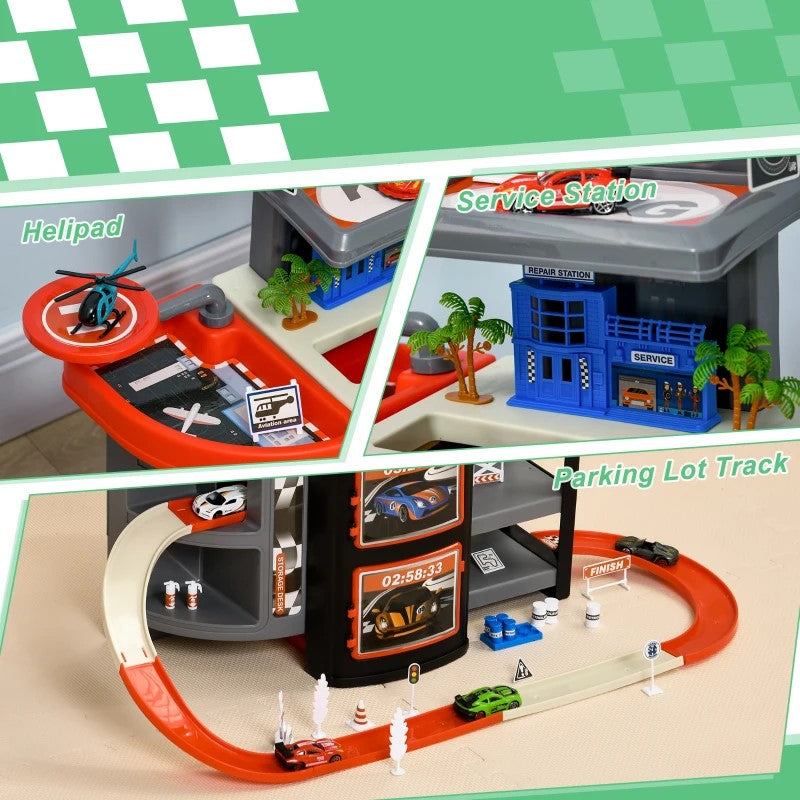 City Garage Toy Playset