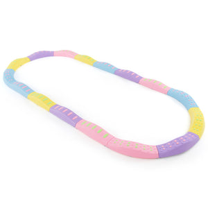 Colorful Kids Wavy Balance Beam with Textured Surface & Non-Slip Foot Pads for Safe Play