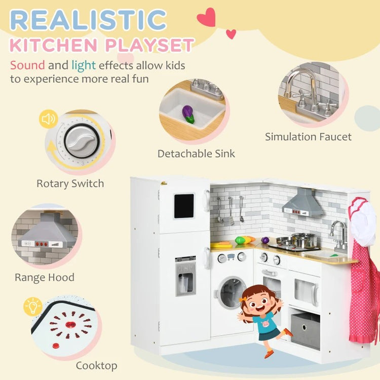 Kids Toy Kitchen Playset