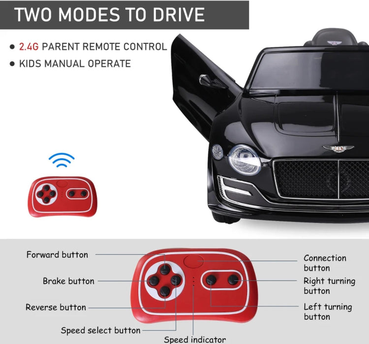 Electric Toy Car 12V Licensed Bentley EXP12