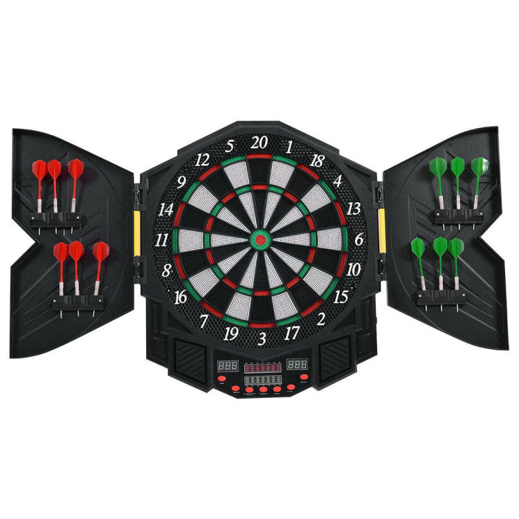 Electronic Dartboard Set with LCD Display – Professional & Interactive Game