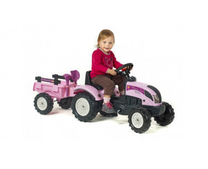 Pink ride-on toy