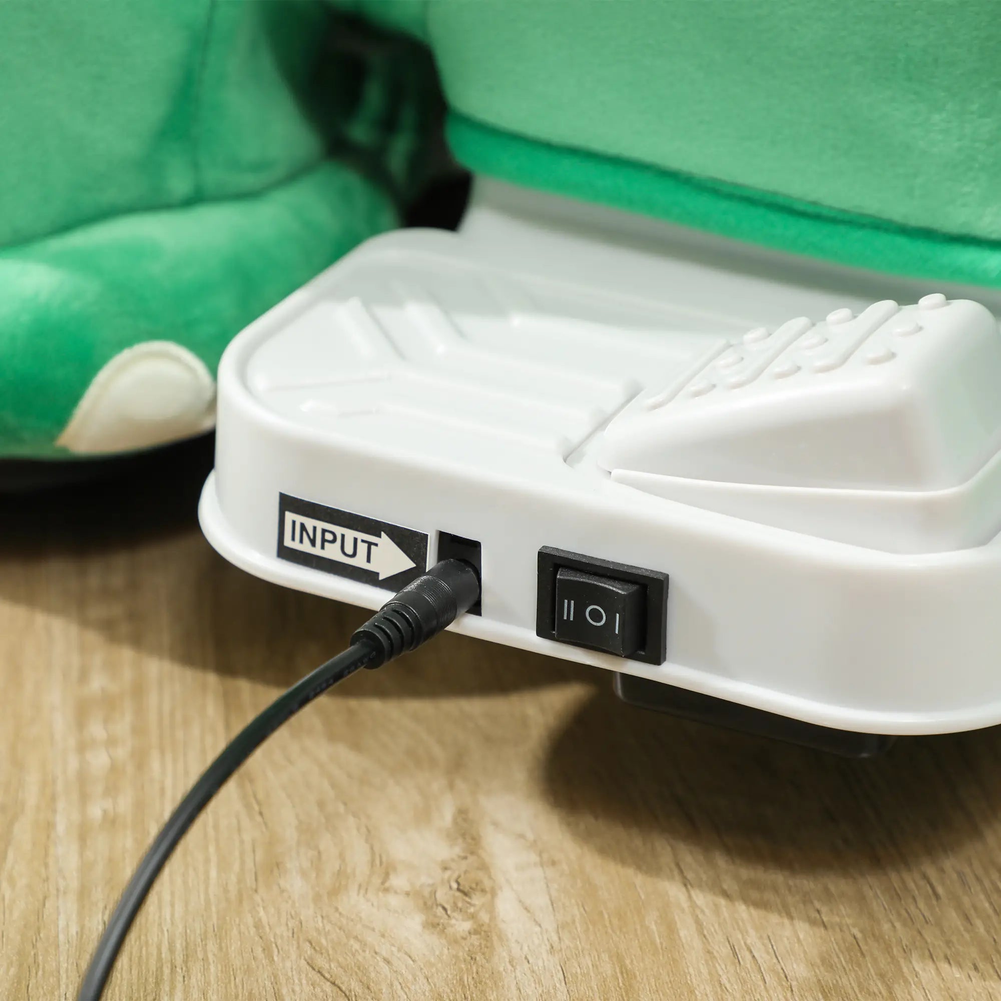 Indoor and outdoor battery-powered horse ride-on toy for toddlers