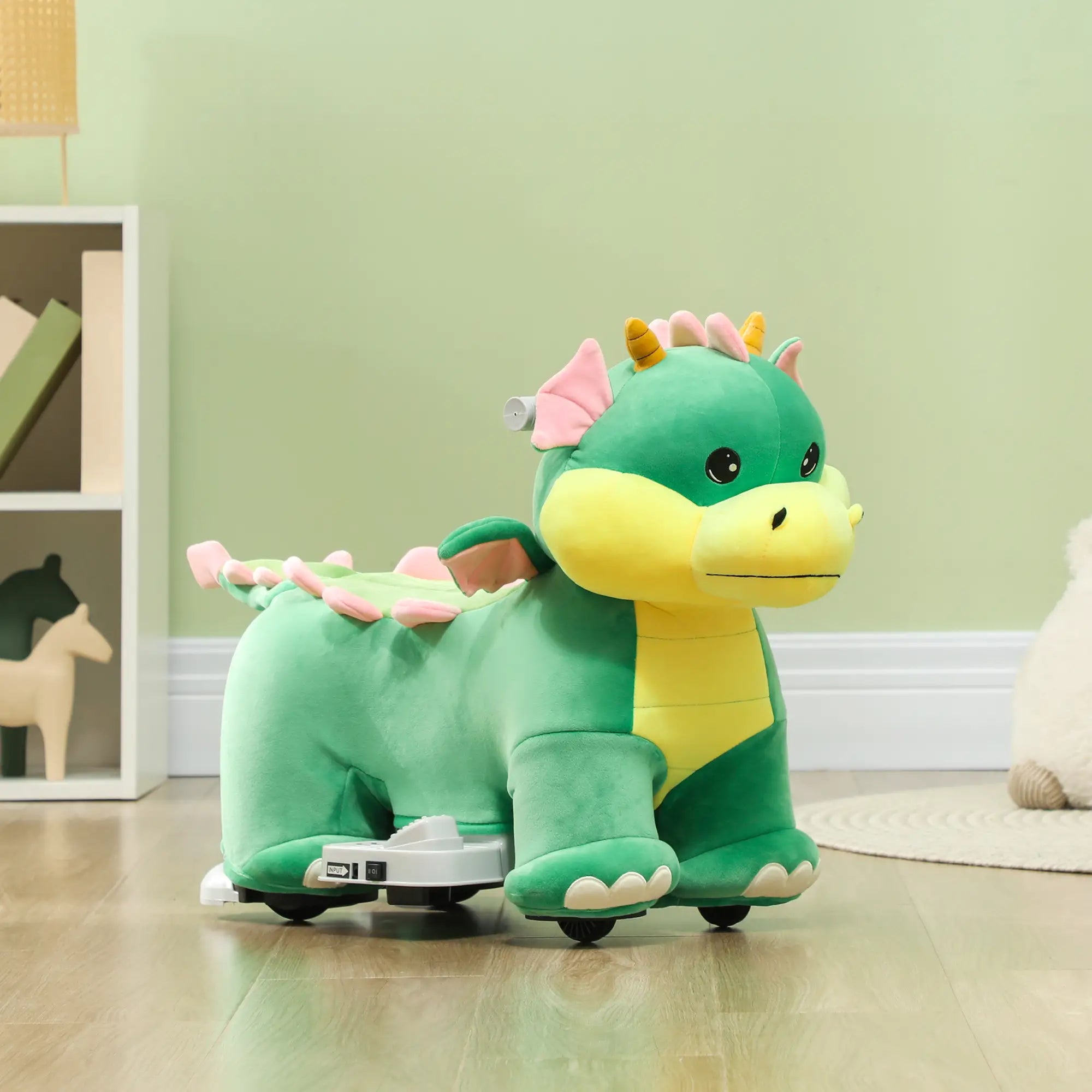 Toddler electric ride-on toy featuring durable PU wheels for smooth rides