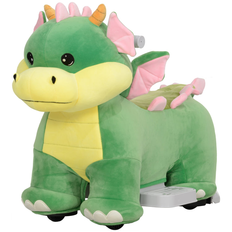 Fun toddler ride-on horse toy with music and forward motion for playful rides