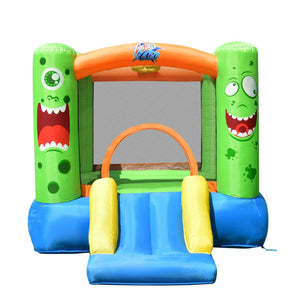 inflatable bounce house with blower