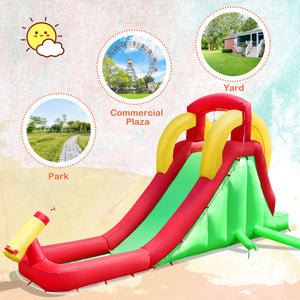 inflatable bounce house water slide