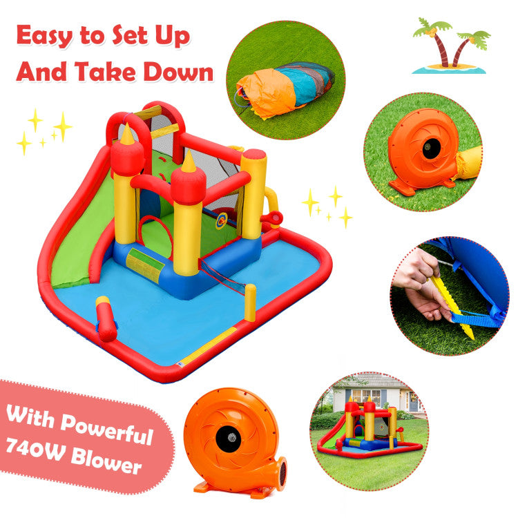 bounce house for kids 3-10 large