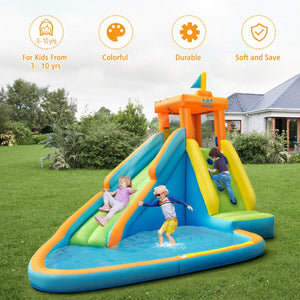 inflatable bounce house with blower