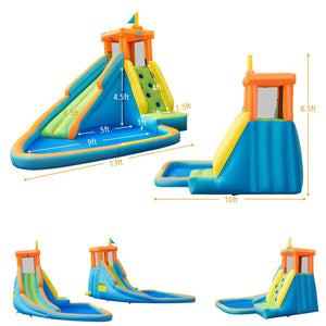 inflatable bounce house with blower