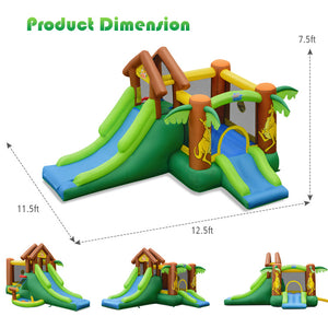 bounce house water slide combo