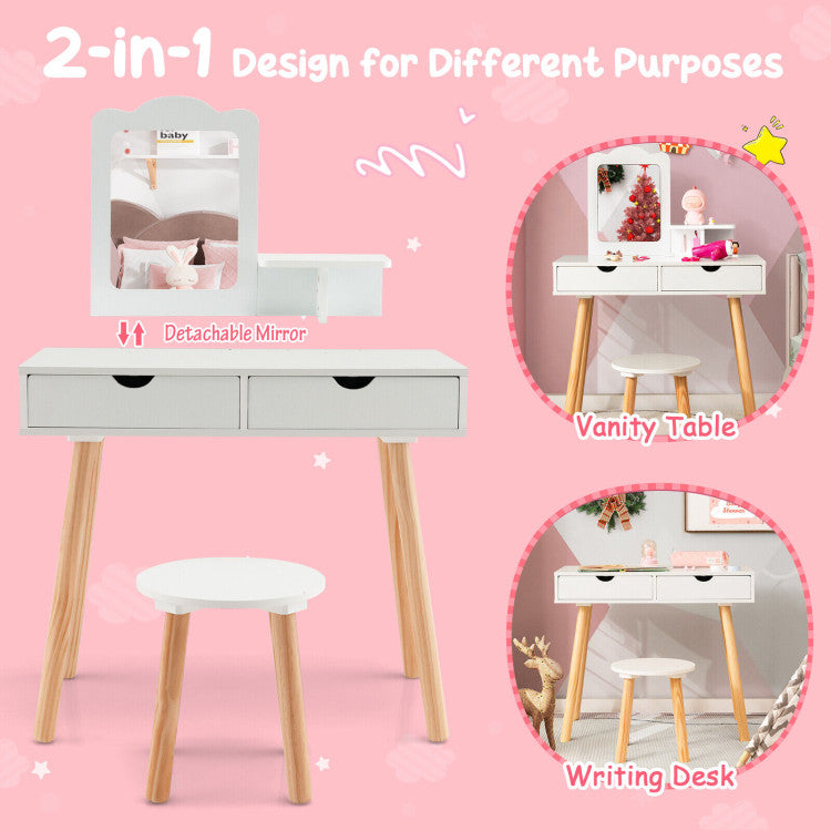 Compact Vanity Set for Children