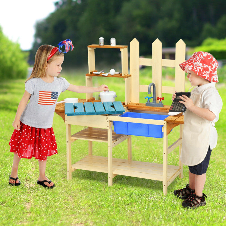 Outdoor Kitchen Toy Set