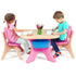 Kids Activity Table and Chair Set with Storage – Play Furniture for Toddlers