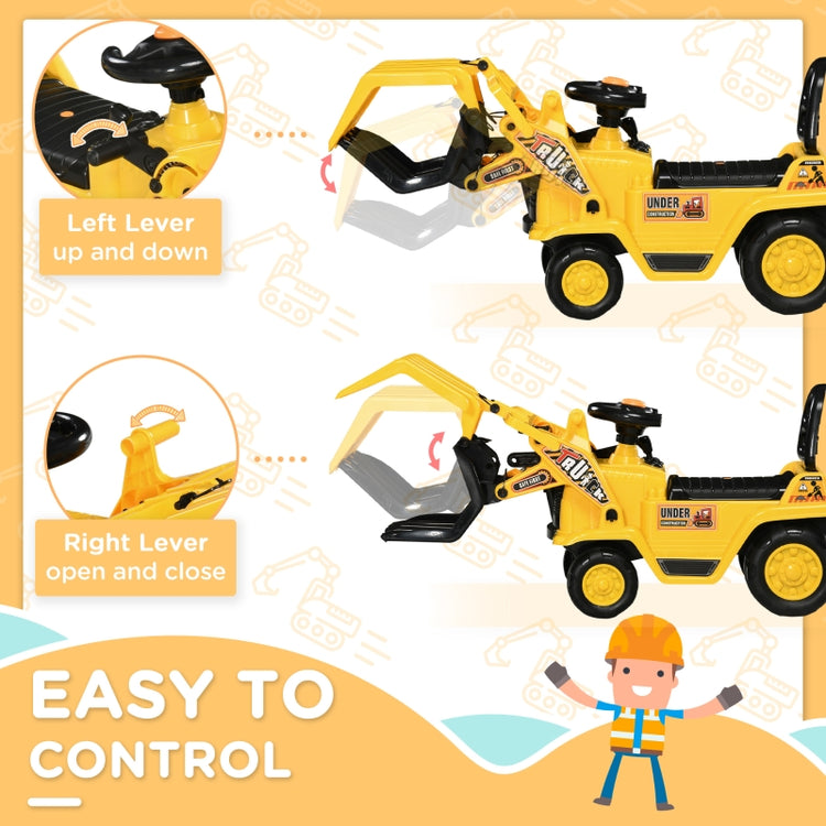 Excavator Toy for boys 3-4 year old