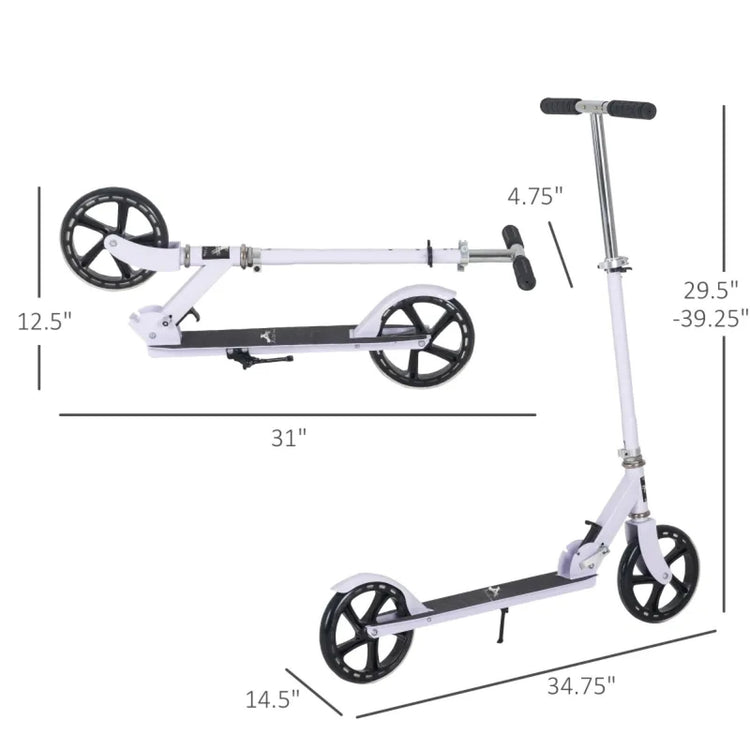 Ride-on kick scooter