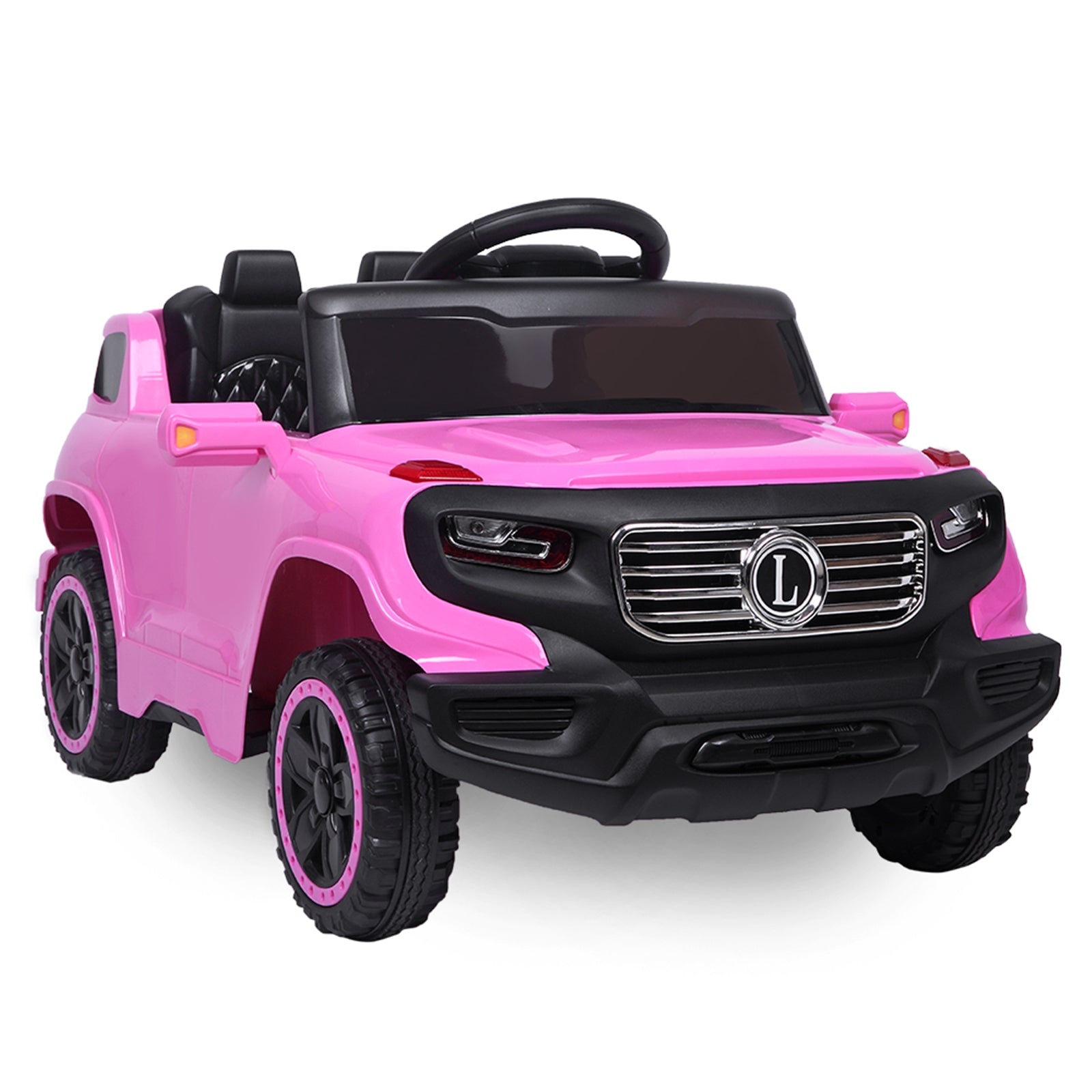 Kids LZ-910 Ride - on Electric Sports Car with Remote Control Power Wheels Toy Car, Pink