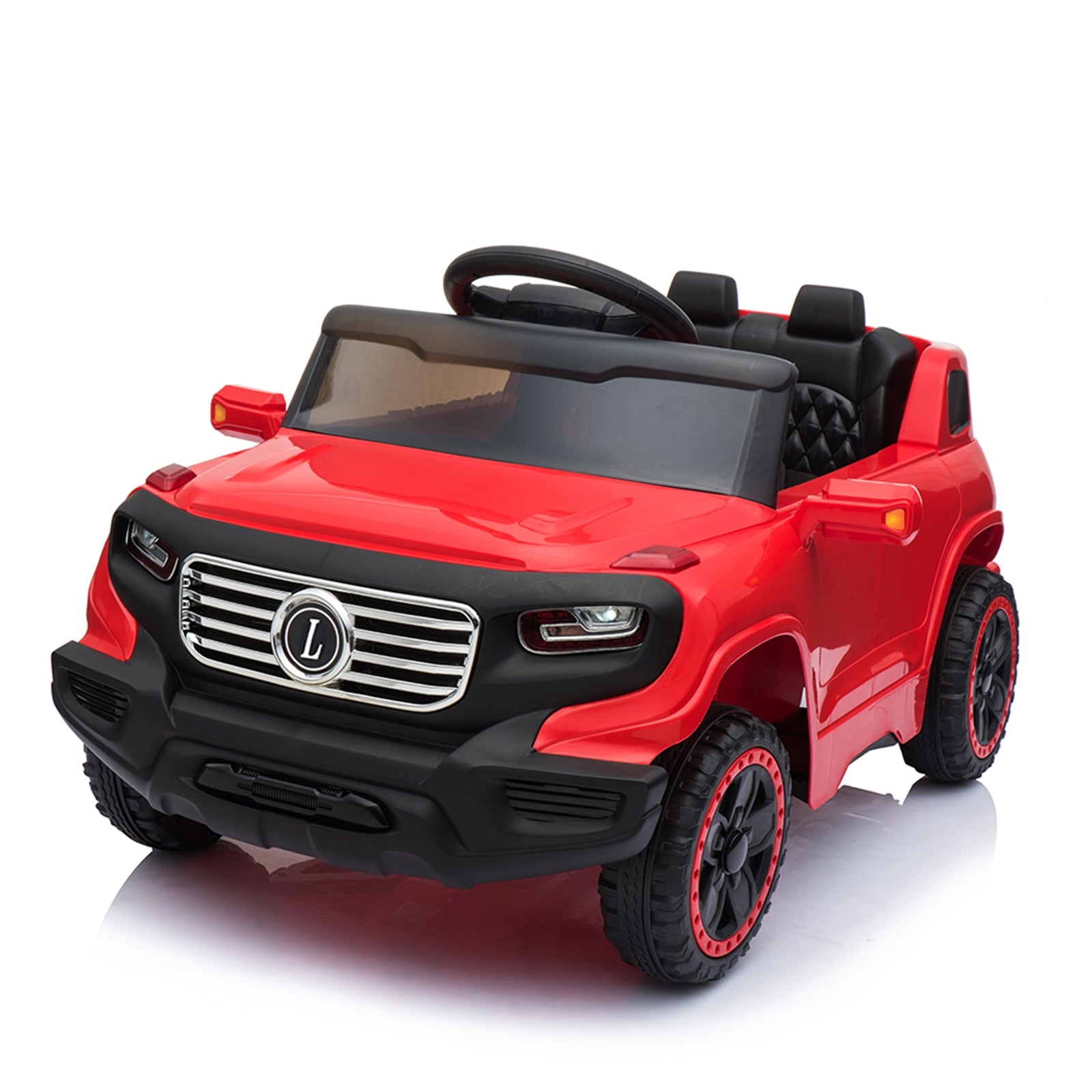 Kids LZ-910 Ride - on Electric Sports Car with Remote Control Power Wheels Toy Car, Red