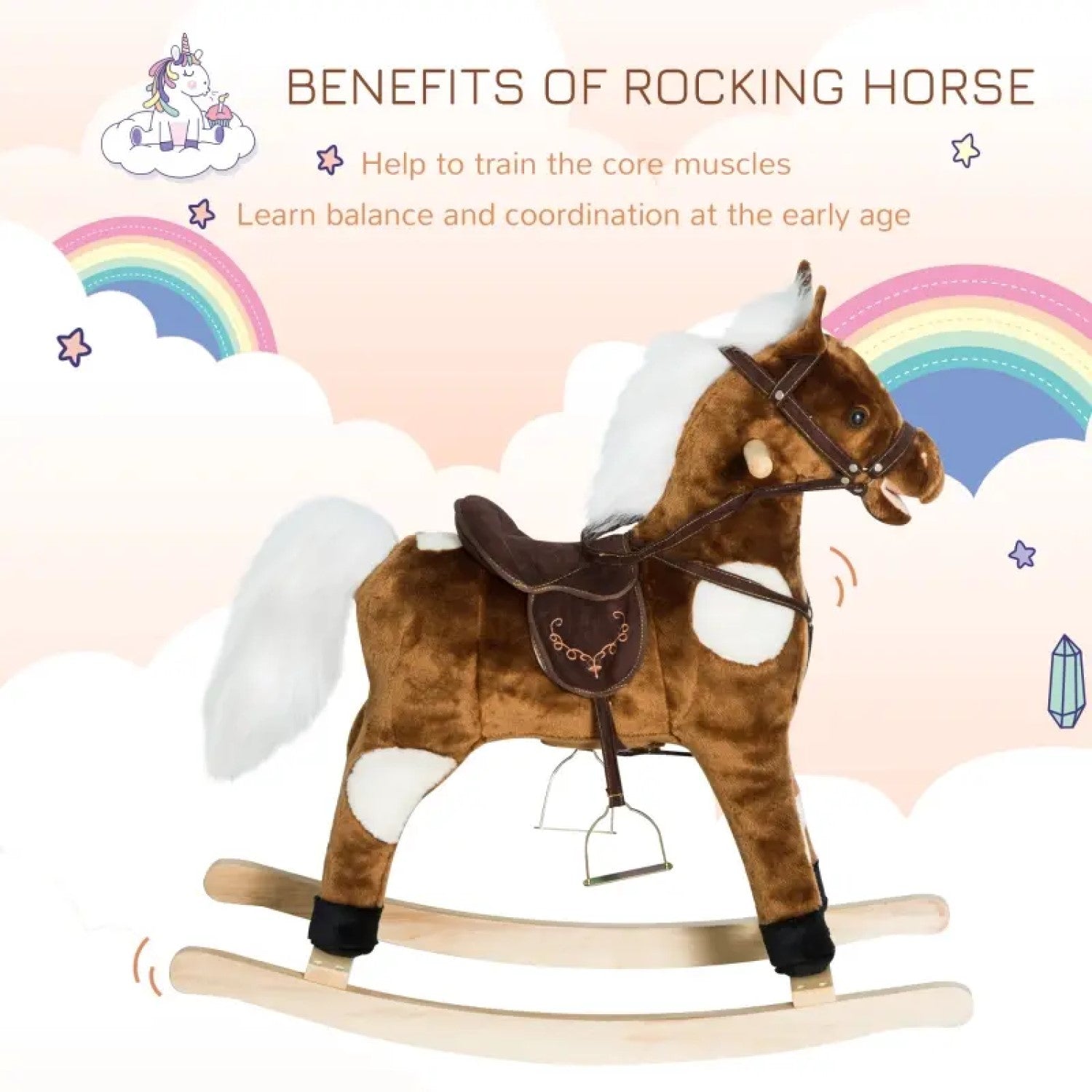 rocking horse for 3 year old