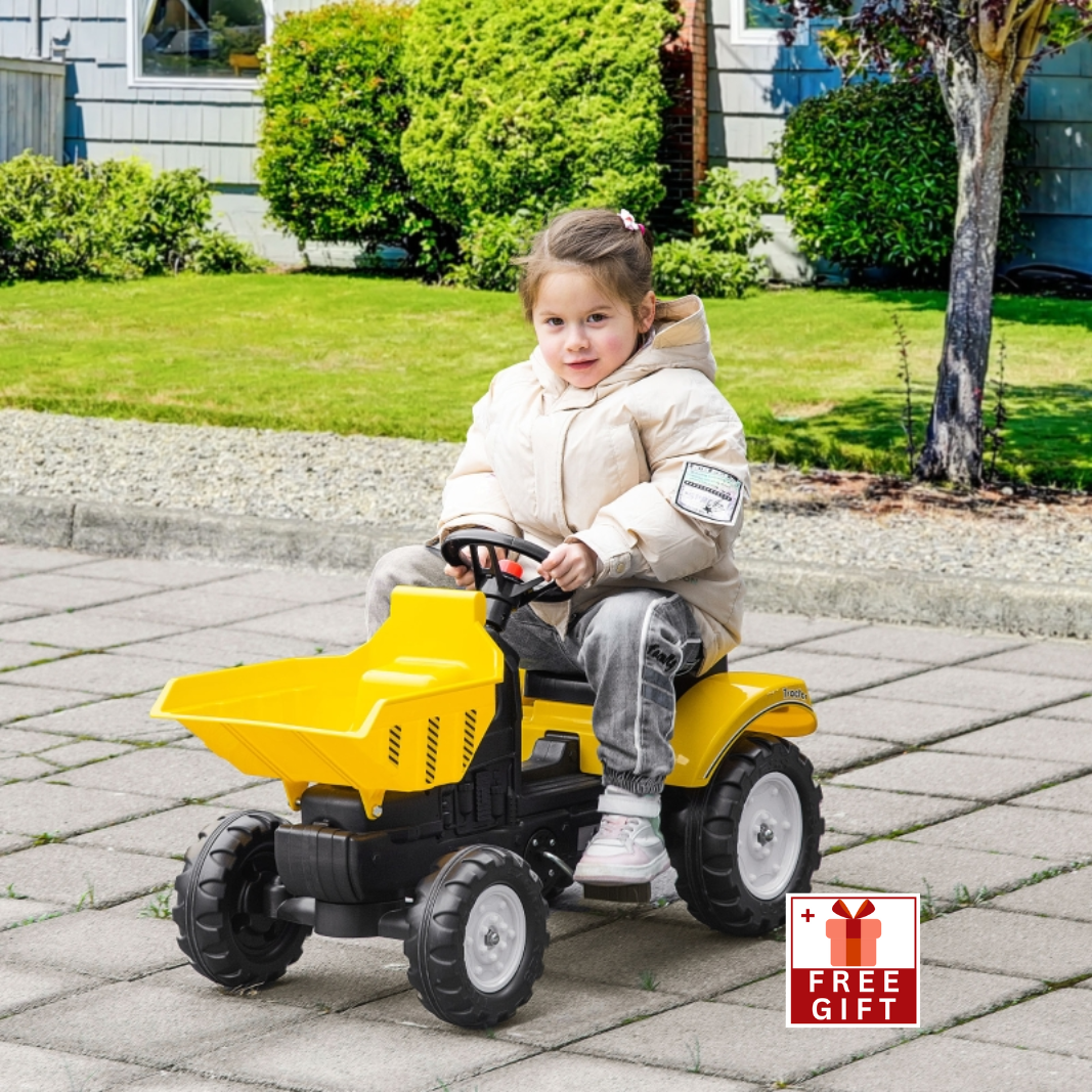 childrens ride on tractor