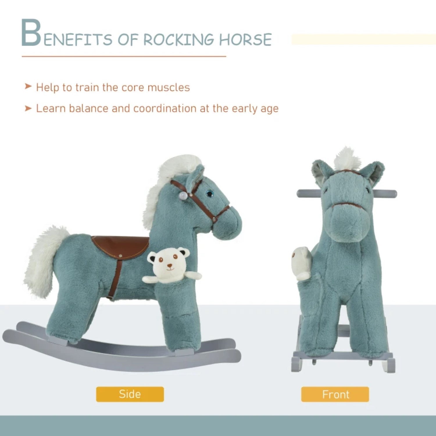 rocking horse for 3 year old