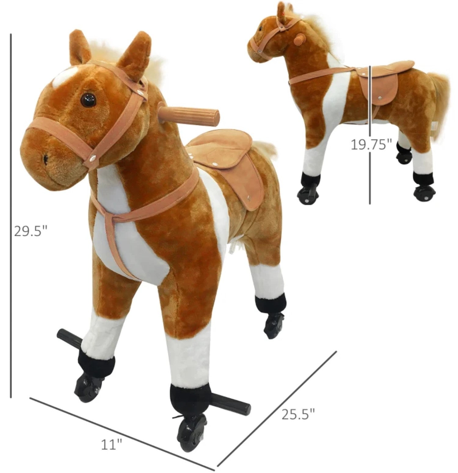 rocking horse for 3 year old boy and girl