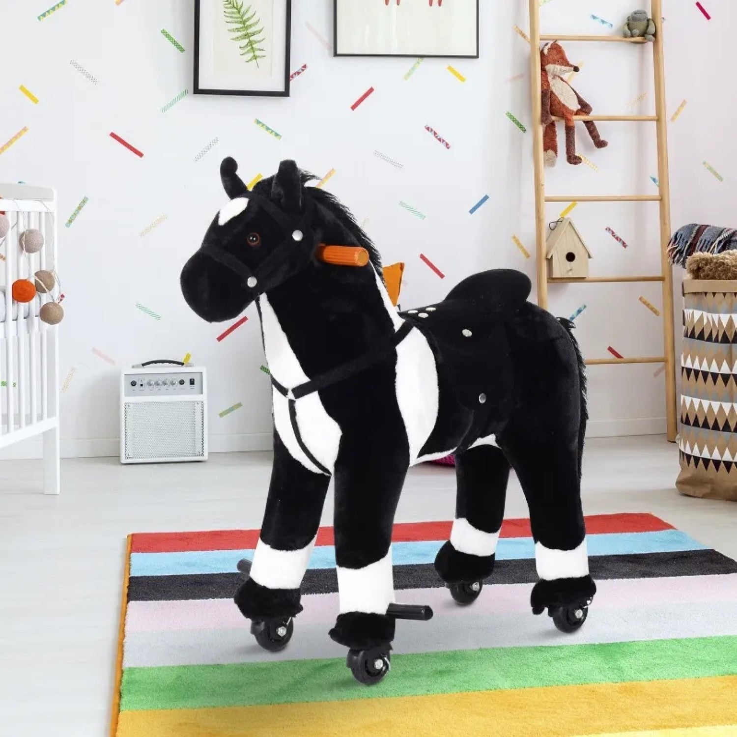 rocking horse for 3 year old boy and girl