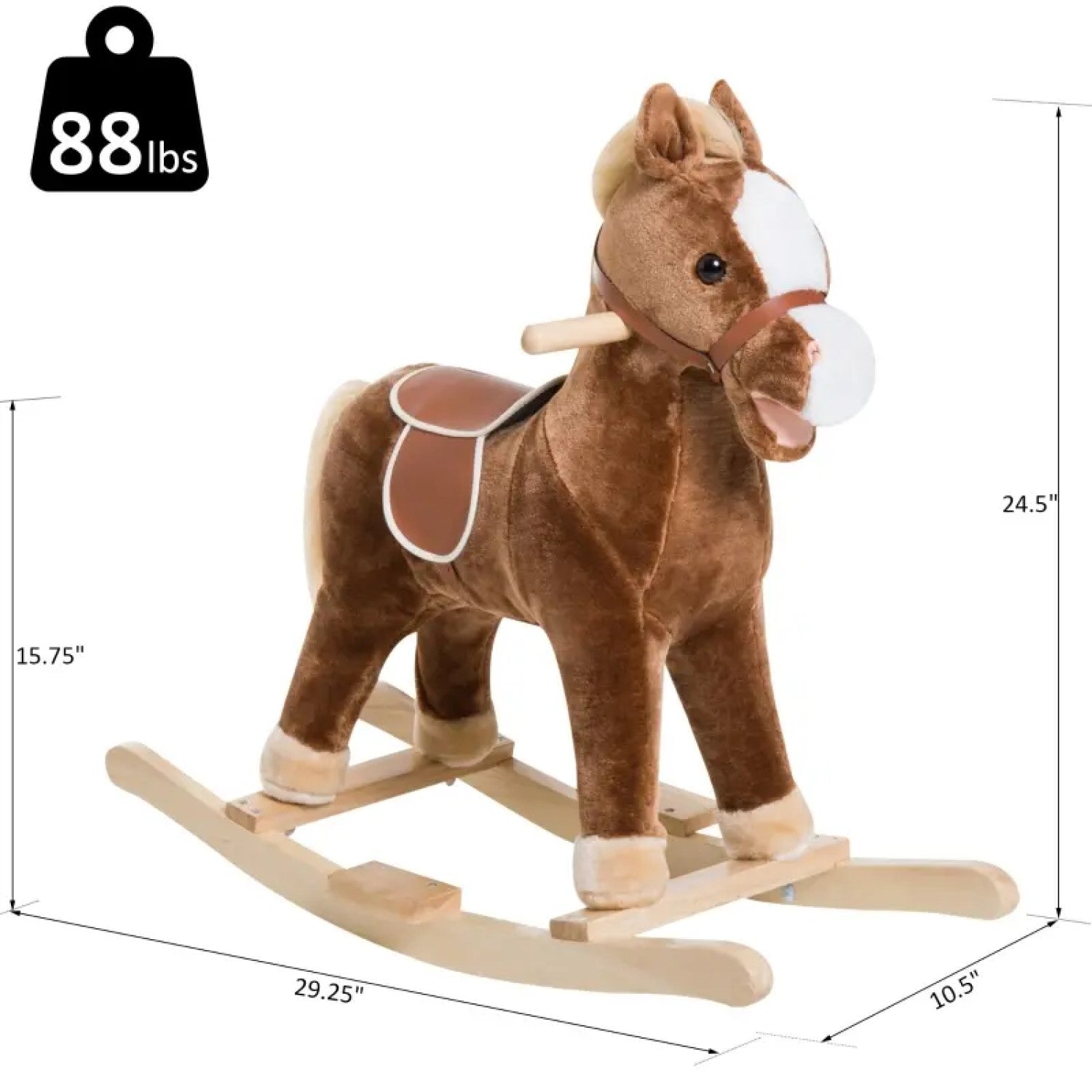 rocking horse for 3 year old