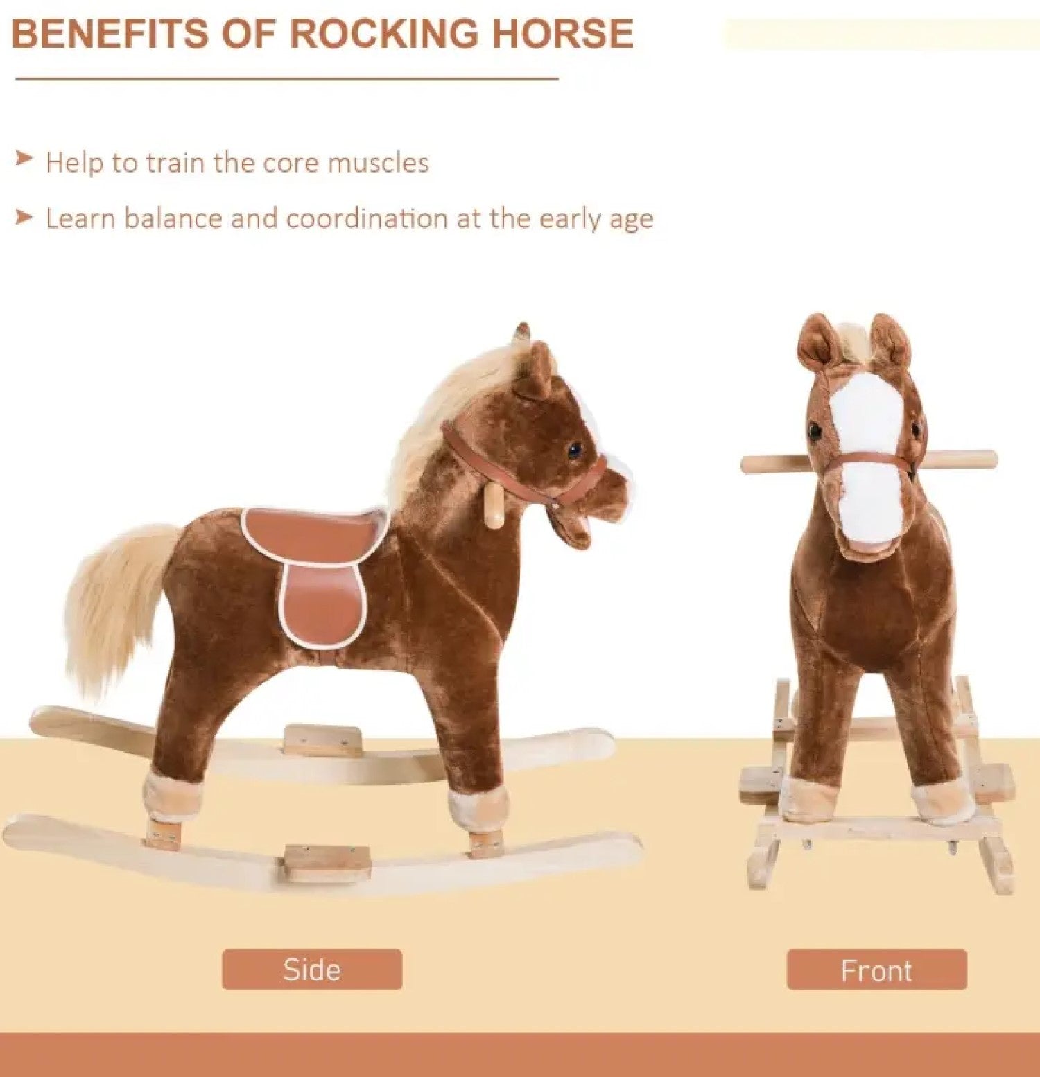 rocking horse for 3 year old