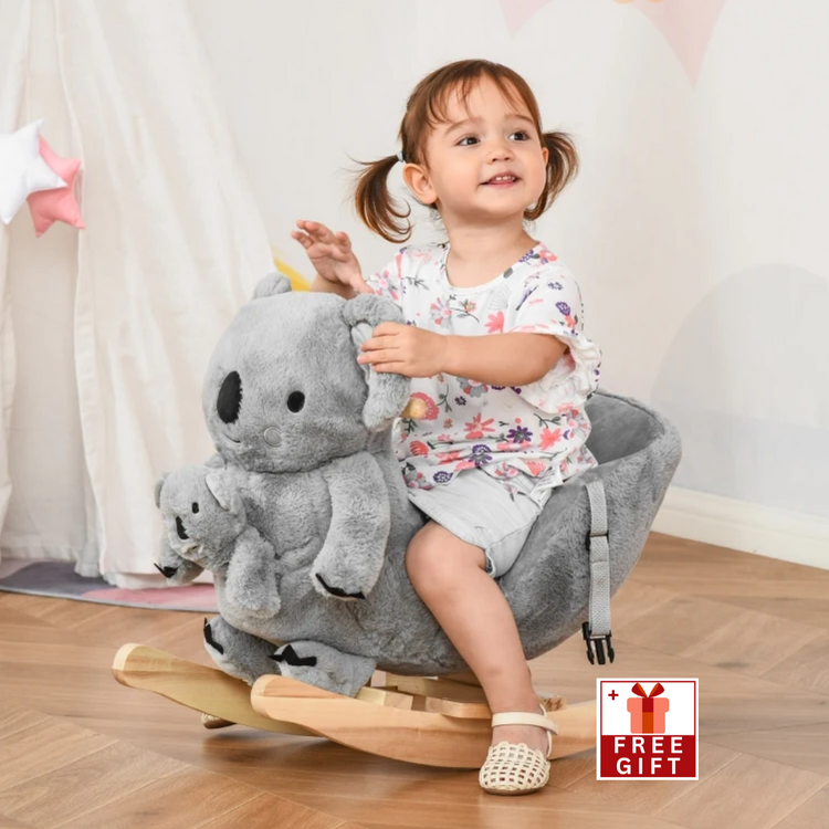 qaba rocking horse, ride on toy