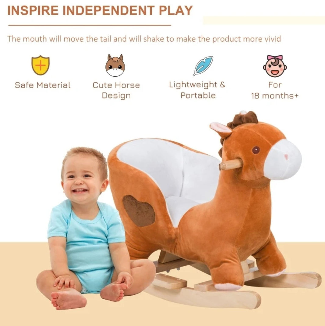 Kids Ride-On Rocking Horse Toy